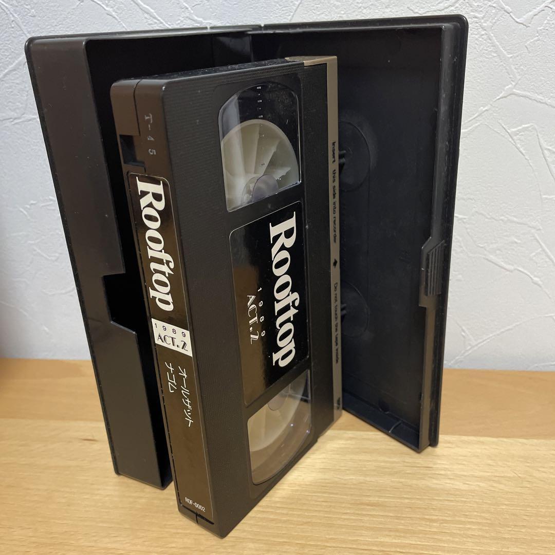 オール ザット ナゴム ROOFTOP ALL THAT NAGOMU ナゴムレコード VHS ビデオソフトの画像5