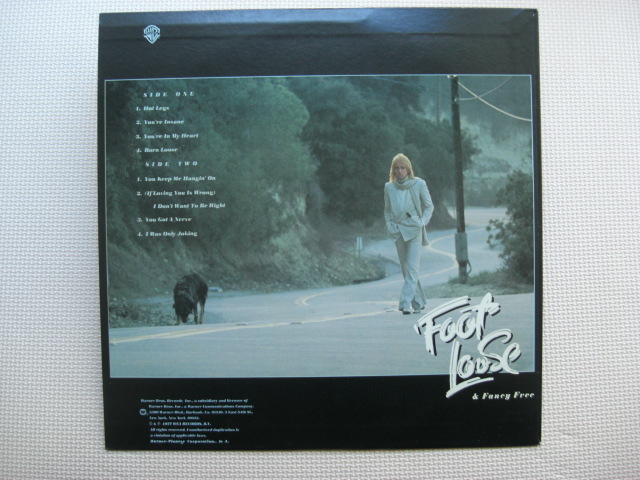 ＊【LP】ロッド・スチュワート／ FOOT LOOSE ＆ FANCY FREE（P-6549W）（日本盤）_画像4