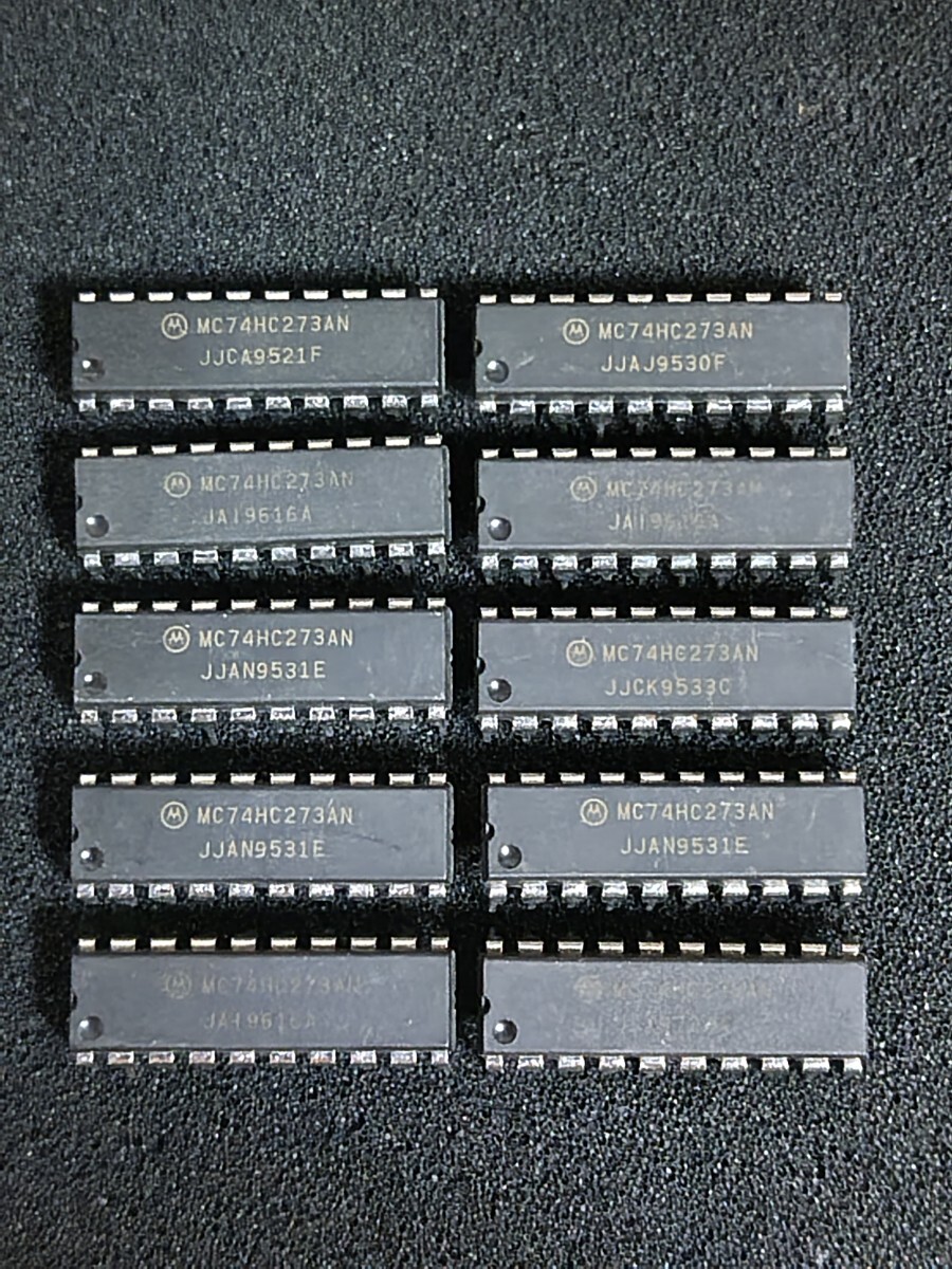 MC74HC273AN モトローラ製 高速CMOS IC（10個セット） _画像1