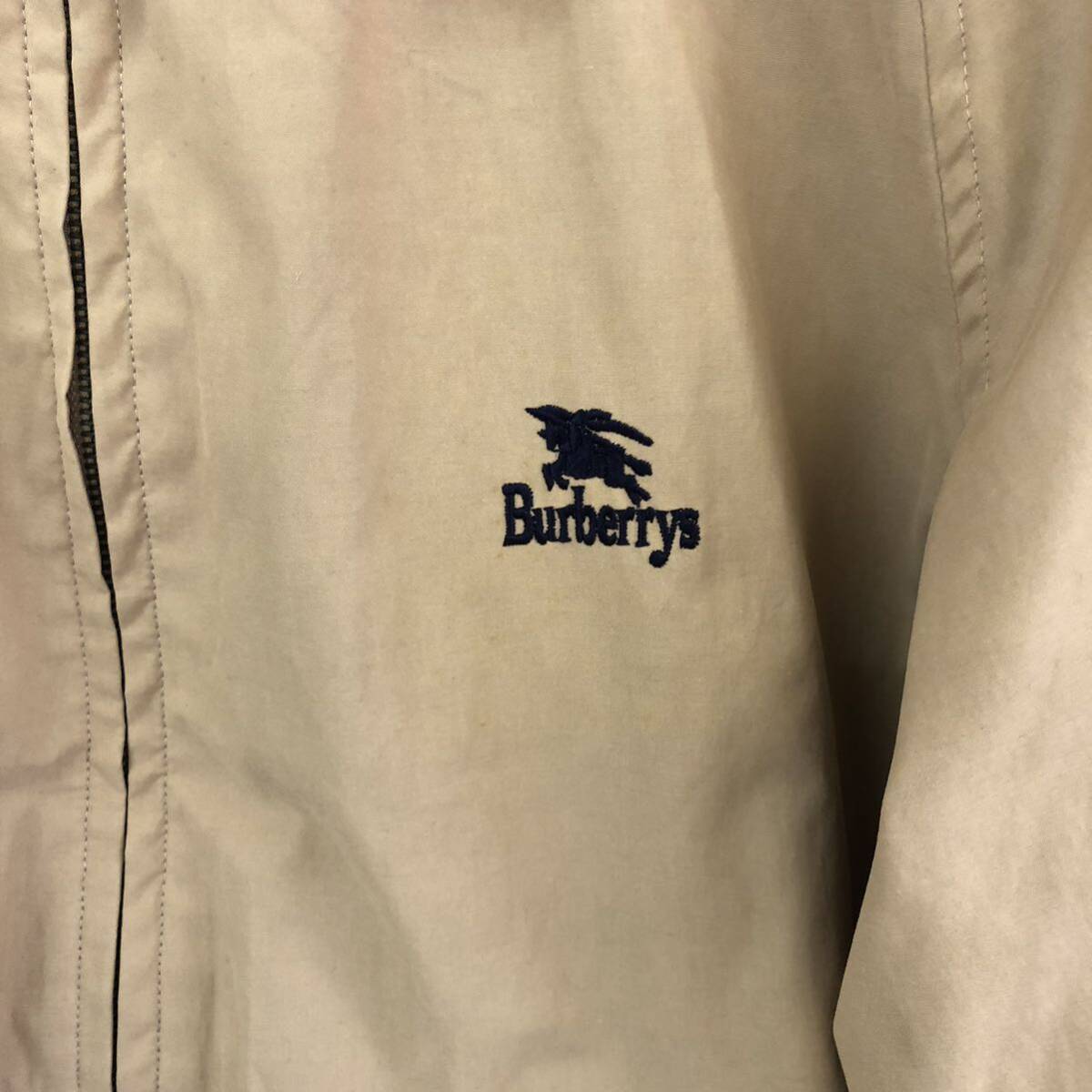 burberry's スウィングトップ ベージュ バーバリー 90s ブルゾン オーバーサイズ ビンテージの画像3