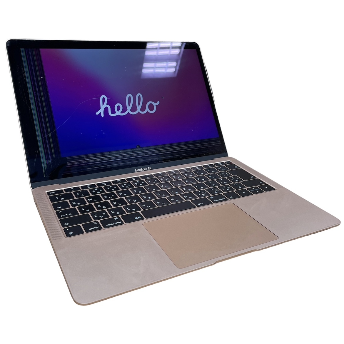 【1円～】MacBook Air★A1932★メモリ8GB/HD500GB★ピンク★初期化済み★マックブックエアー★液晶不良★Apple★ノートPC★DE0_画像1