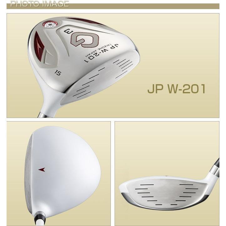 JP W-201 フェアウェイウッド 3w15° 三菱ワークテック飛匠 シャフト 仕様 R / SR / S【新品】_画像5