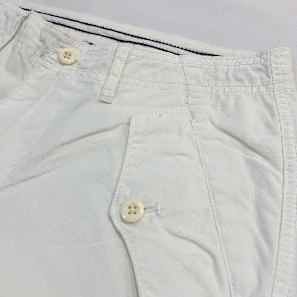 POLO Ralph Lauren カーゴ パラシュート パンツ ポロ ラルフローレン Cotton Cargo Parachute Pant コットン ホワイト W28 _画像7