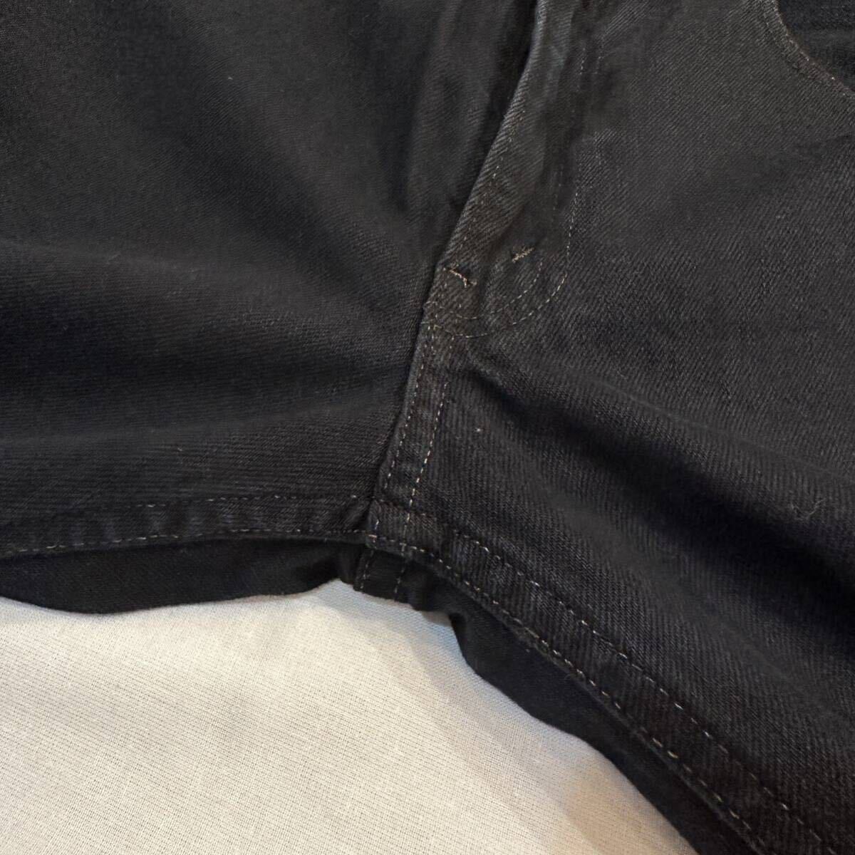 USA製 Levi's Vintage Clothing 606 30605-0038 Black Denim Pant リーバイス ビンテージ クロージング ブラック デニム パンツ W30 