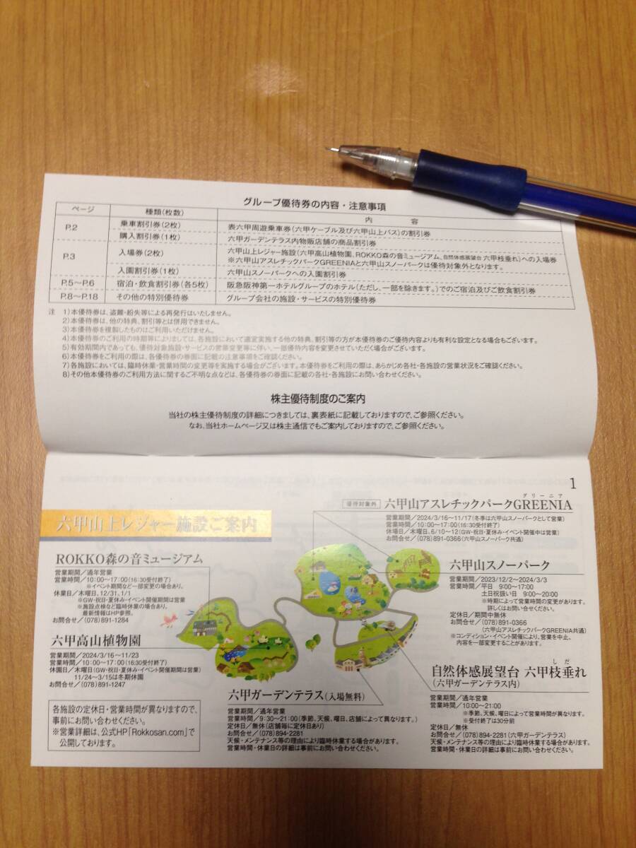 阪神阪急ホールディングス 株主優待 乗車証 4回カード×3枚 + グループ優待券 1冊 セット _画像4