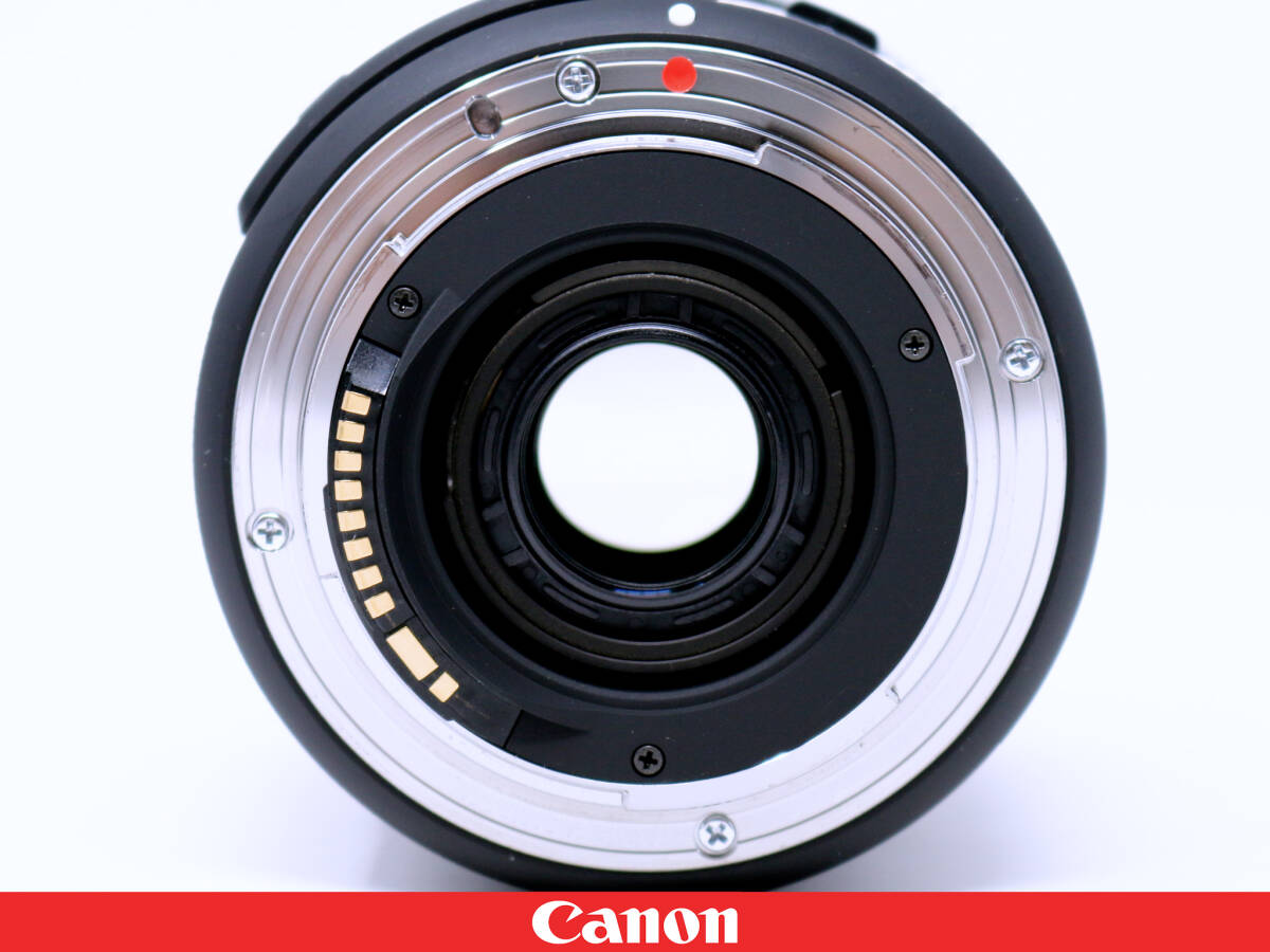 ◇美品◇Canon キャノン用 SIGMA シグマ 18-300mm F3.5-6.3 DC MACRO OS HSM◇元箱 フード 説明書 保証書付属★優れた光学性能16.6倍ズームの画像9