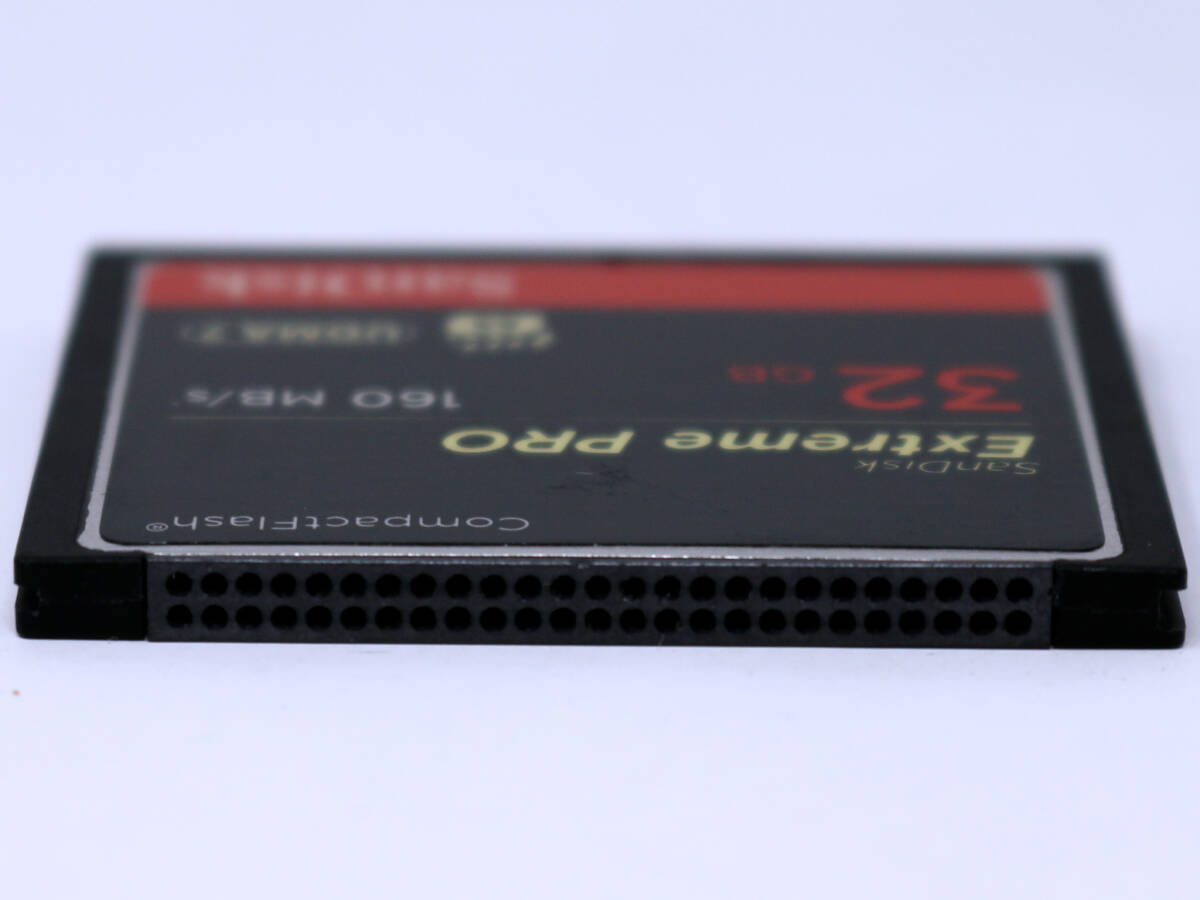 ◆◇希少美品◇CFカード　32GB☆SanDisk Extreme Pro CompactFlash 160MB/s UDMA7★コンパクトフラッシュ 極上中古美品◆SDCFXPS-032G-X46_画像3