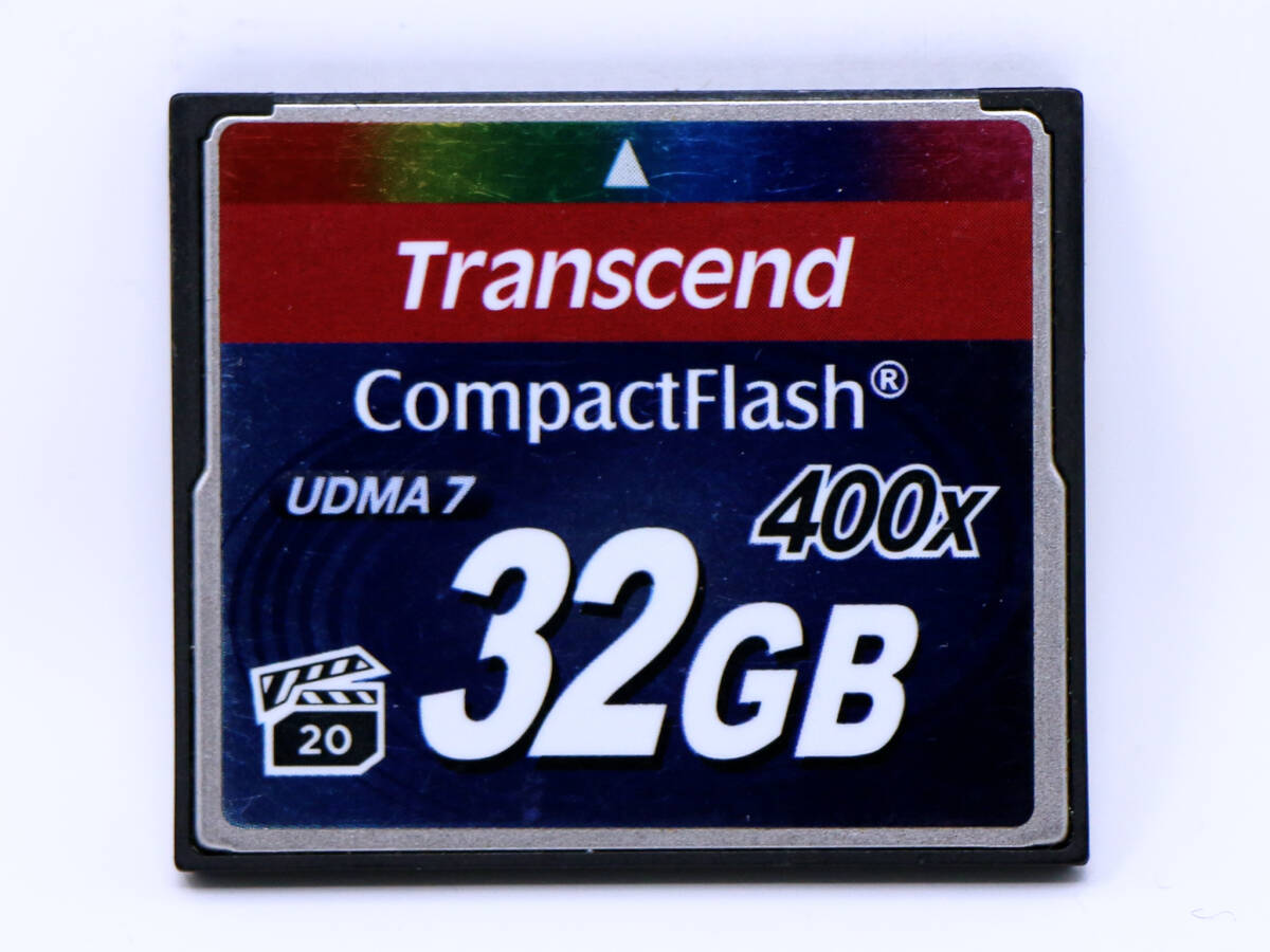 ★希少★【32GB】CFカード 32GB Transcend UDMA7 400x CompactFlash コンパクトフラッシュ★中古美品☆★_画像1