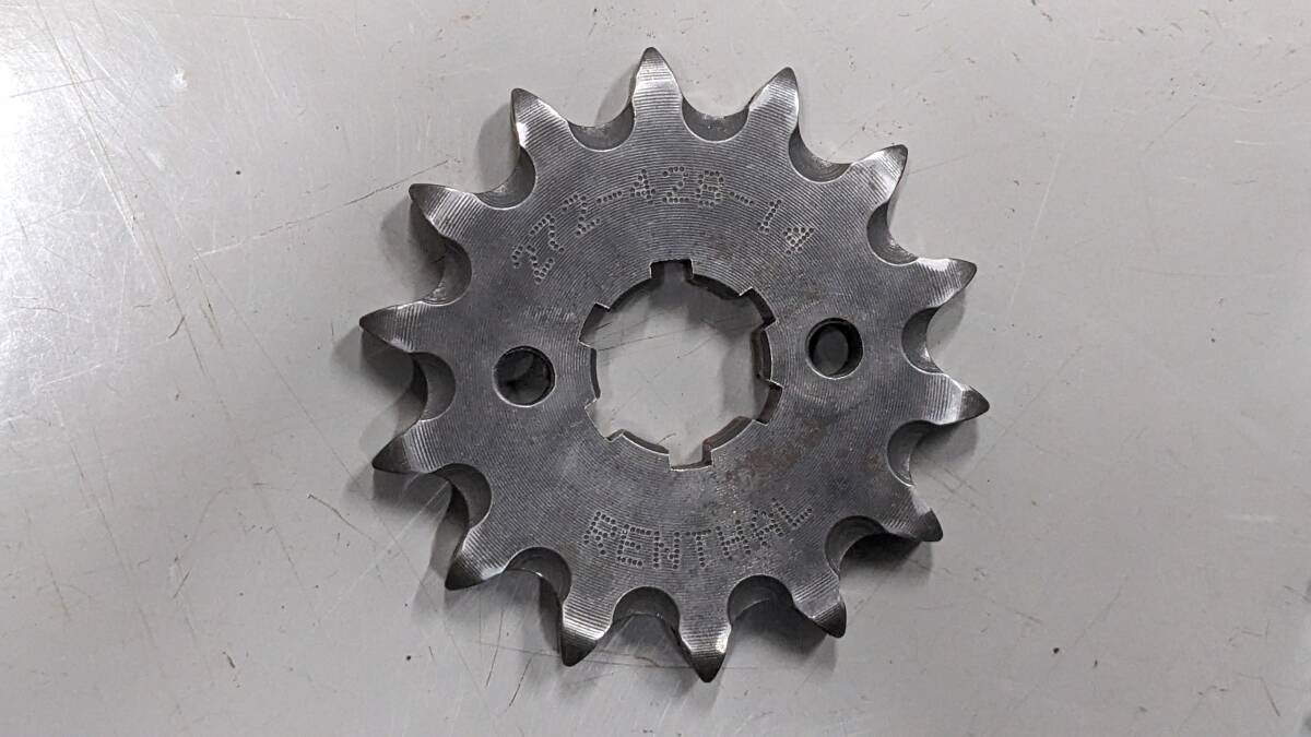 ## Kawasaki KDX125SR other 428 size rom and rear (before and after) sprocket set extra attaching ##