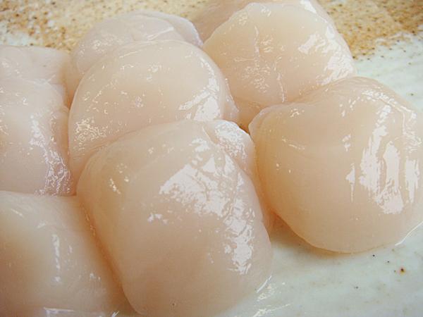 Гребешки 1 кг 4S 51-60 зерна гребешки по морским гребешкам гребешка из гребешковые раковины Sashimi Sushi Shellop раковины [Fisheries Food]