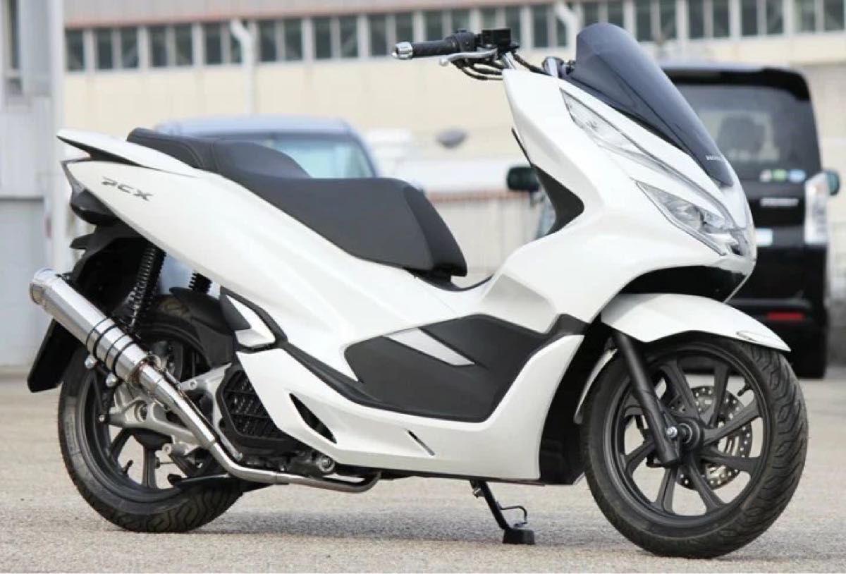  SALE 新品 即日発送 HMS ホンダ PCX125/150 (JF81/KF30)  R300 バイクマフラー