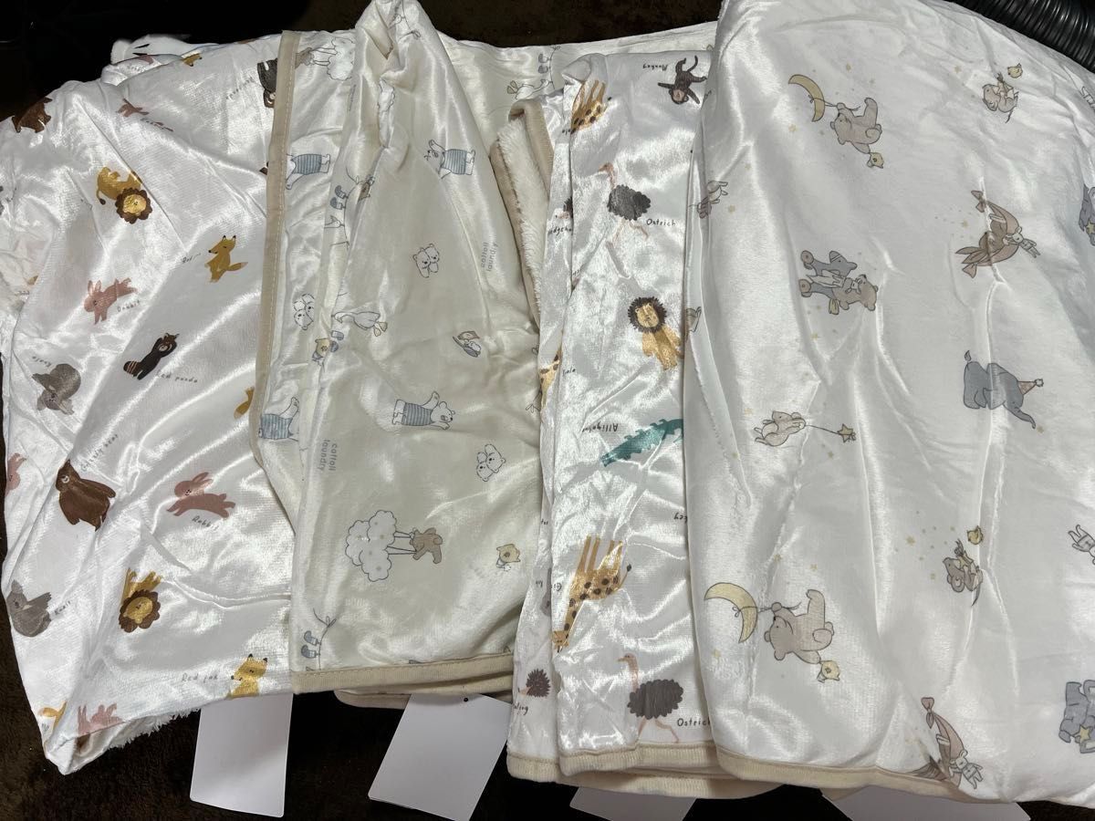 バースデイ しまむら ブランケット 動物 ハーフケット cottoli バースデイ しまむら ブランケット 動物 ハーフケット cottoli