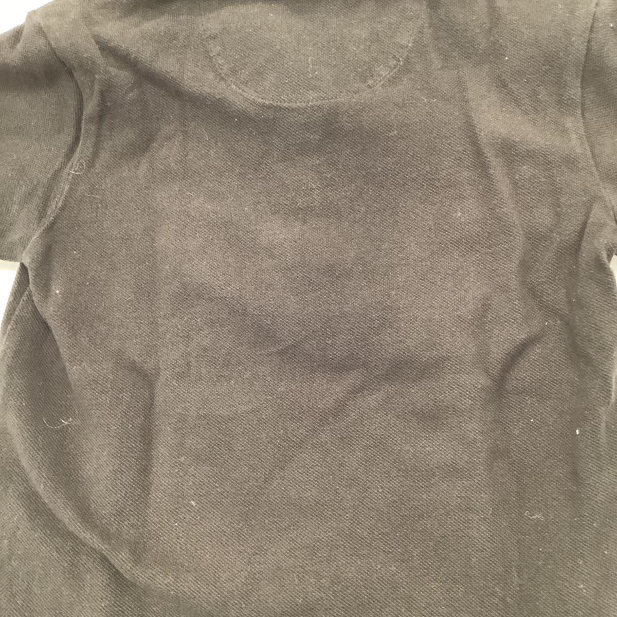 BURBERRY バーバリー　半袖ポロシャツ　ブラック　黒　110サイズ