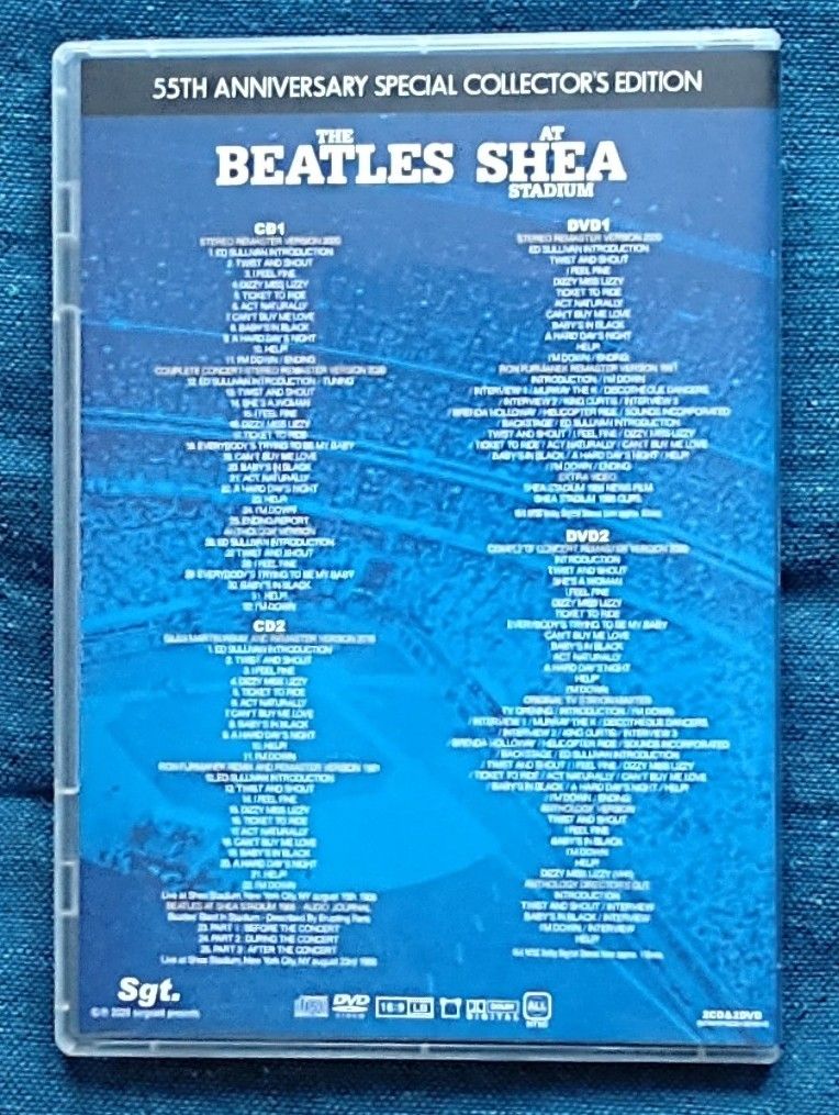 THE BEATLES AT THE SHEA STADIUM   DVD3枚組