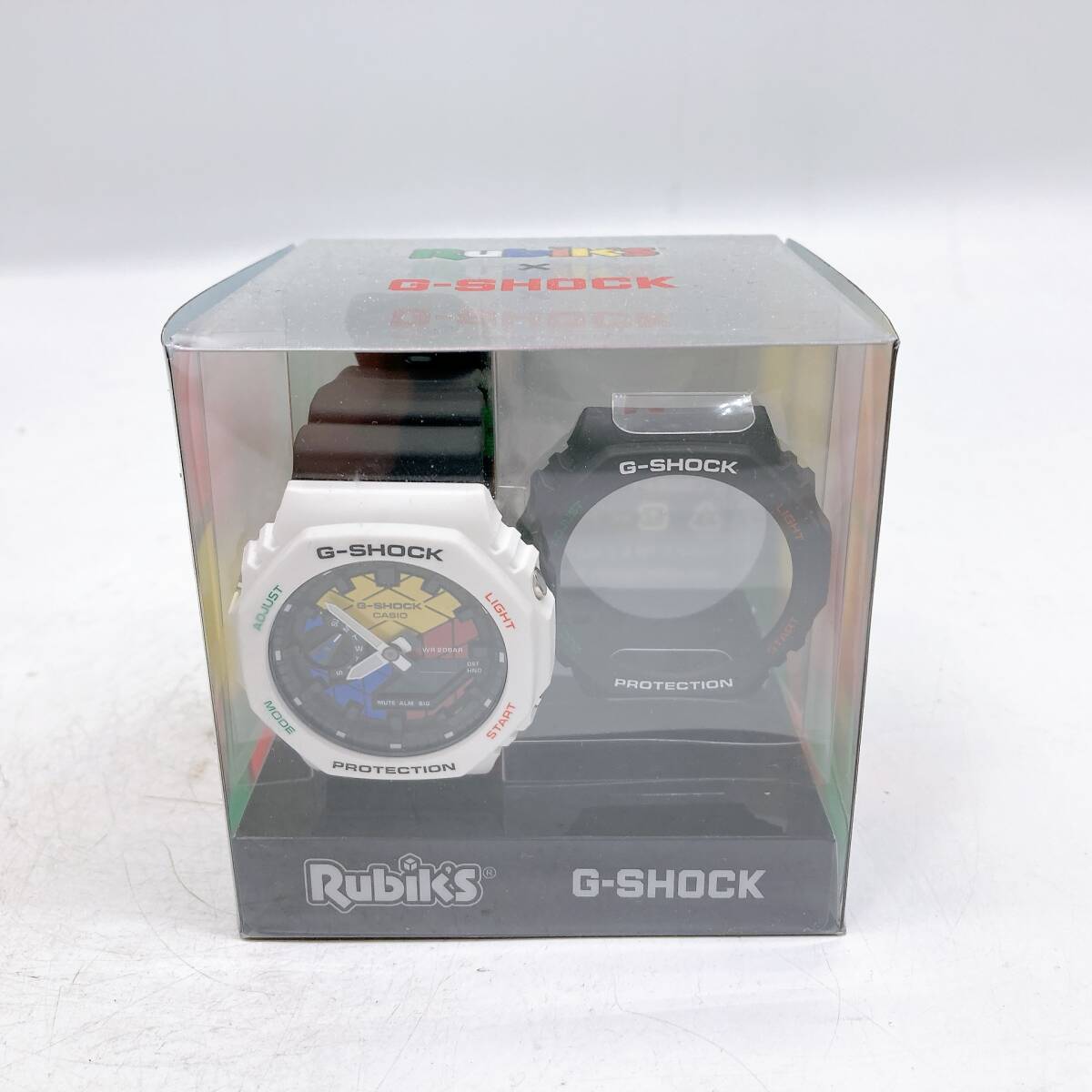 Casio G-Shock GAE-2100RC-1AJR Rubik's Cube Collaboration Новая неиспользованная бесплатная доставка