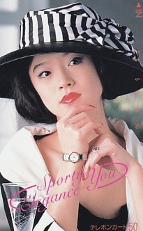 ■H11 中森明菜 オリエント テレカ 4の画像1