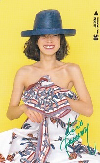 ■H11 中森明菜 テレカ 7の画像1