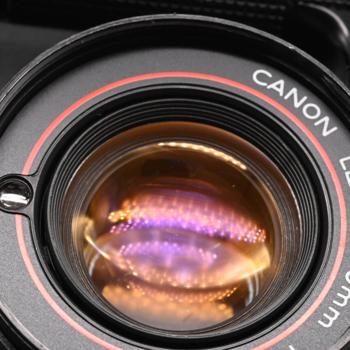 〇0555 【動作確認済み】Canon AF35ML QUARTZ DATE キャノン 単焦点 フィルム コンパクトカメラ_画像9
