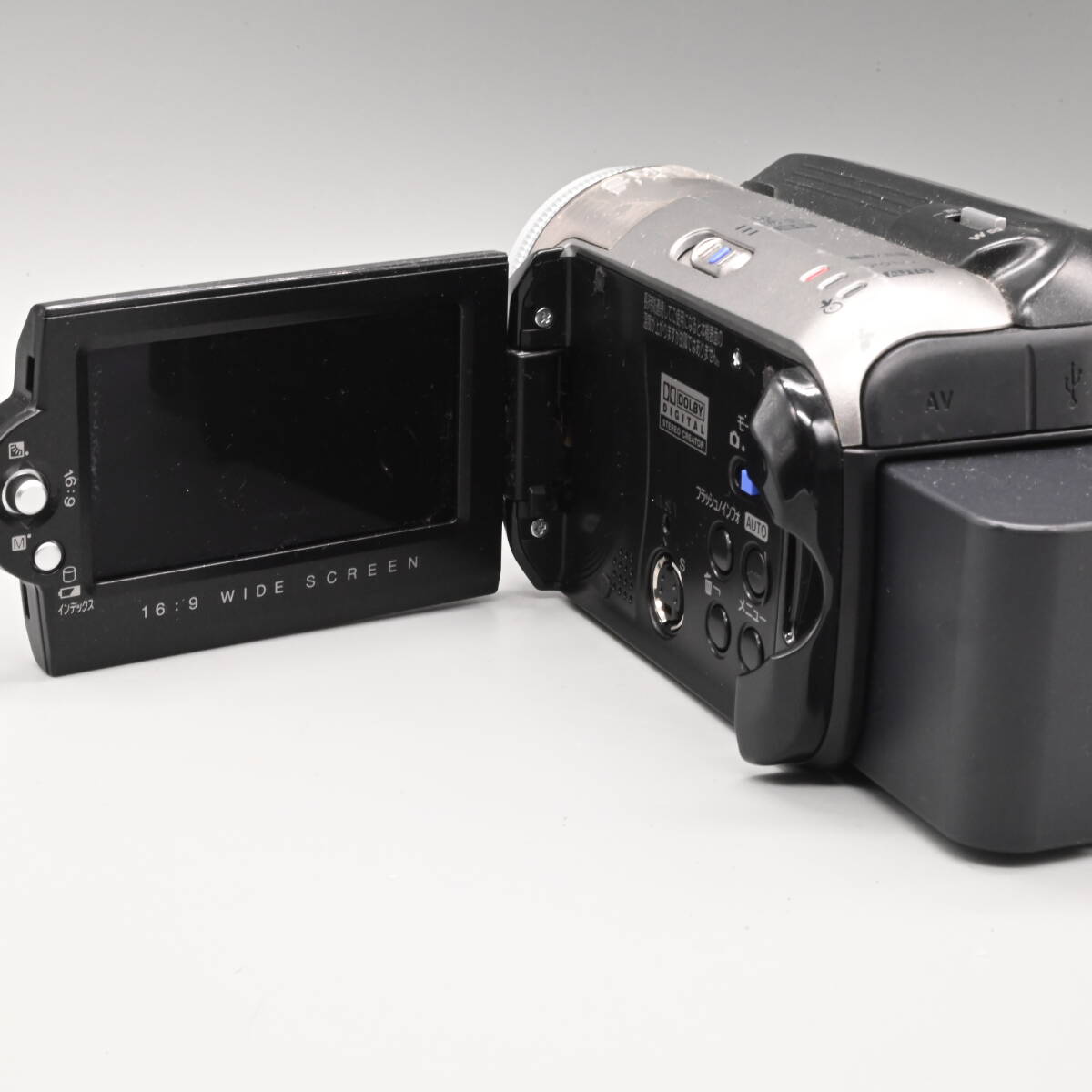 〇0593 【通電確認済み】ビクター Victor JVC GZ-MG77 HDD30GB 元箱付き ビデオカメラの画像4