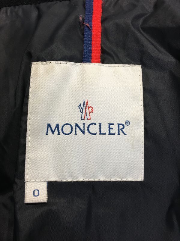 MONCLER モンクレール レディース ダウン ジャケット ブラック 0の画像5