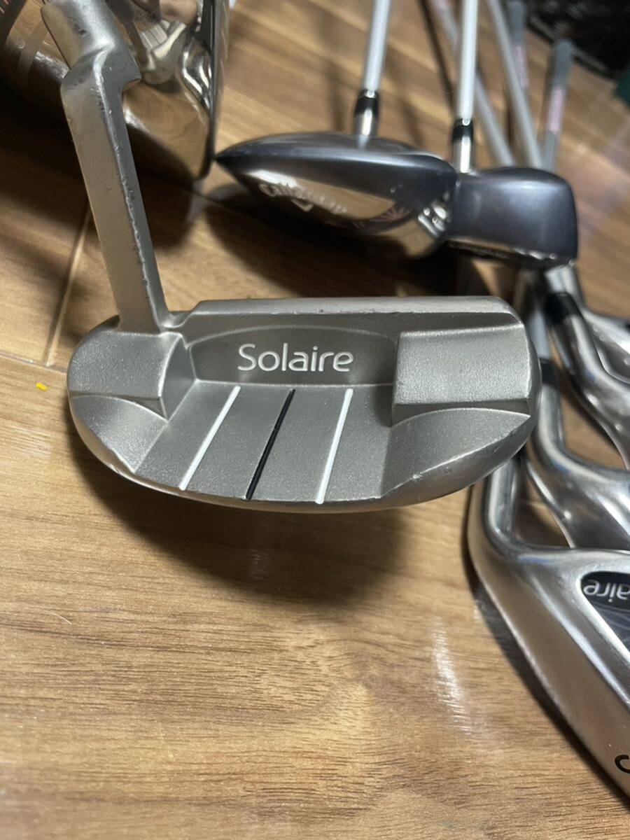 Callaway Solaire レディースゴルフセット キャロウェイ ソレイユゴルフセットの画像4