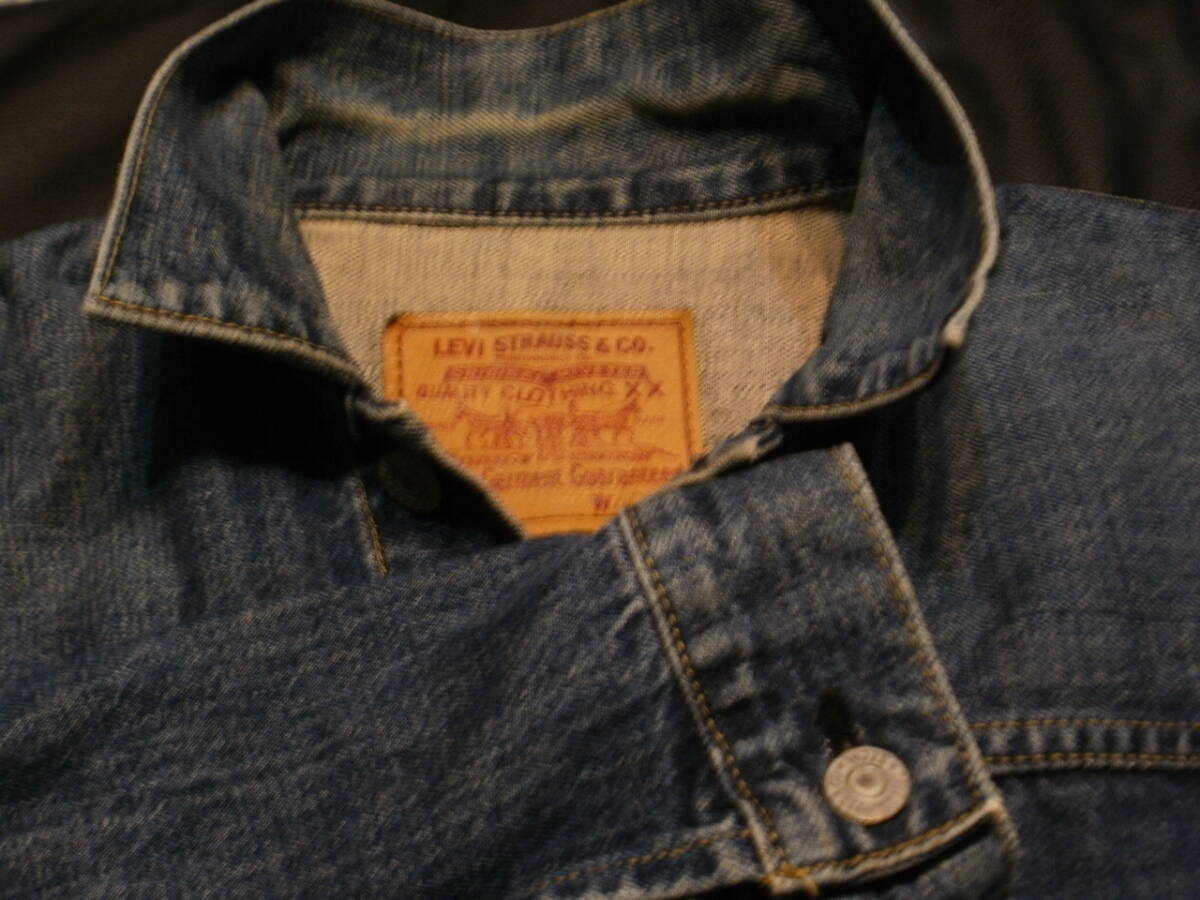 LEVI'S LOT507 ヴィンテージ復刻デニムジャケット W40 BIG E 赤耳 リーバイス の画像2