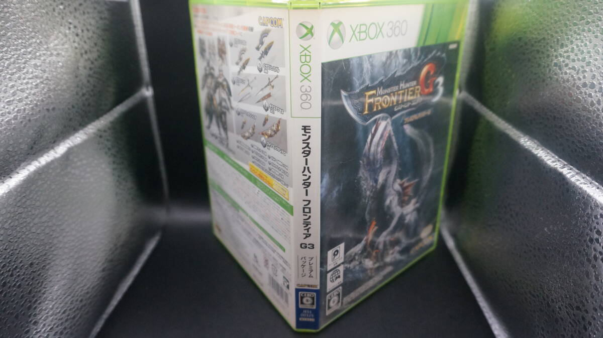 ★★★XBOX360『委託品』 【モンスターハンターフロンティアG3 プレミアムパッケージ/MONSTER HUNTER FRONTIER G3 煙草臭あり】★★★の画像3