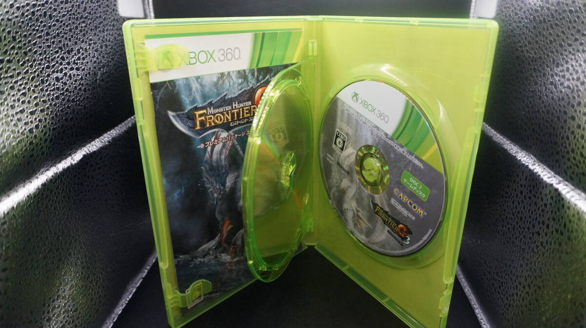 ★★★XBOX360『委託品』 【モンスターハンターフロンティアG3 プレミアムパッケージ/MONSTER HUNTER FRONTIER G3 煙草臭あり】★★★の画像6