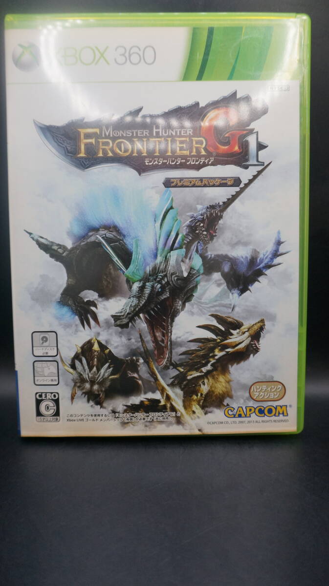 ★★★XBOX360『委託品』 【モンスターハンターフロンティアG1 プレミアムパッケージ/MONSTER HUNTER FRONTIER G1 煙草臭あり】★★★の画像1