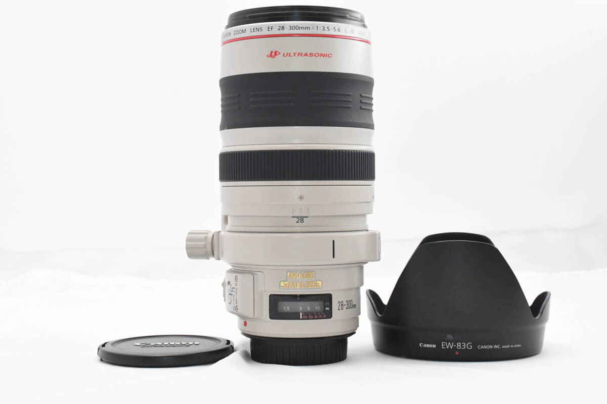 ★美品★ Canon キャノン EF 28-300mm f3.5-5.6 L IS USM 望遠レンズ (t7297)の画像9