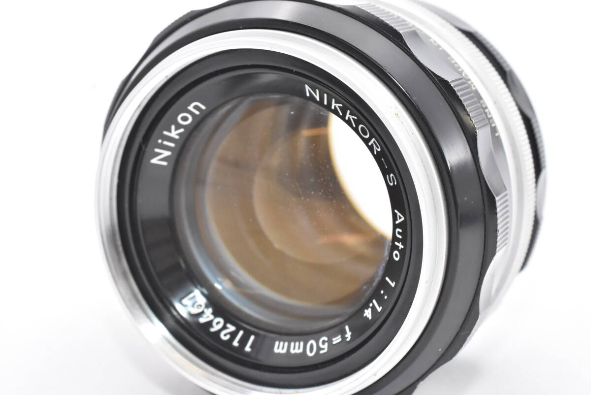 Nikon ニコン 非Ai NIKKOR-S 50mm F1.4 マニュアルレンズ (t7129)の画像7