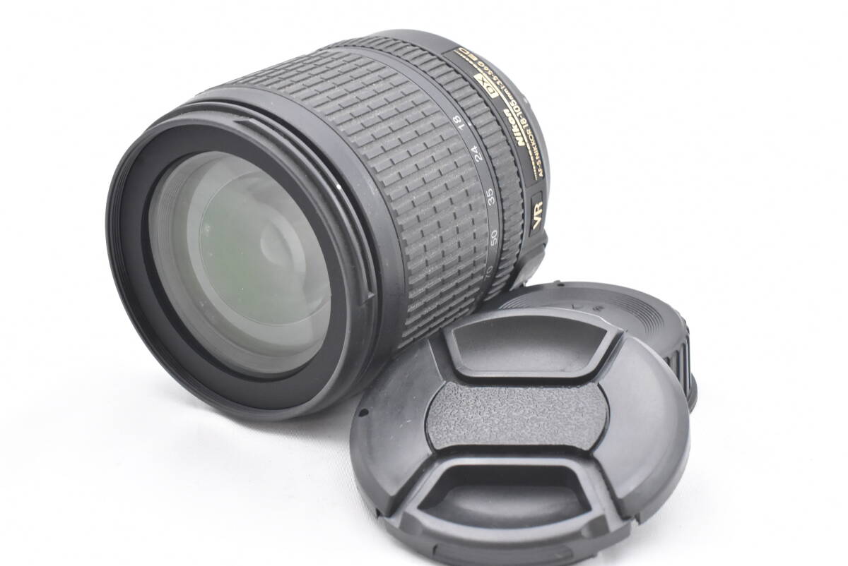 Nikon ニコン AF-S DX NIKKOR 18-105mm F3.5-5.6 G ED VR ズームレンズ (t7337)