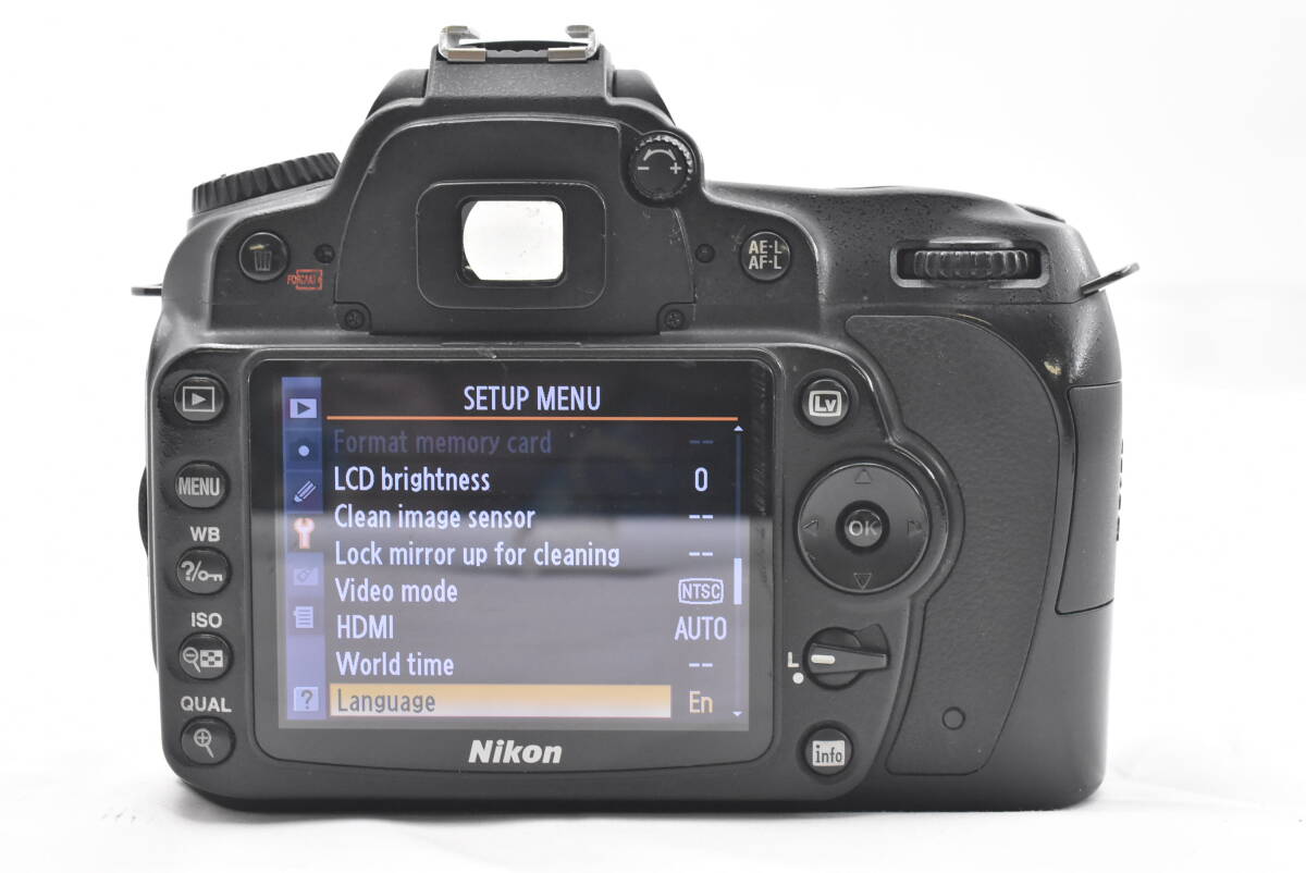 Nikon ニコン D90 デジタル一眼カメラボディ (t7476)_画像6