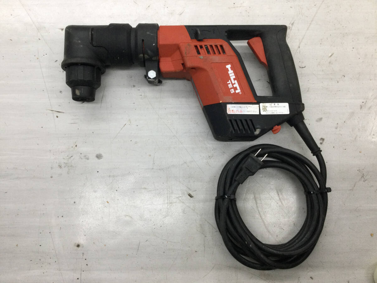 【ジャンク品 動作しません】 HILTI(ヒルティ) 100vハンマードリル TE5 ITSFP3KM9KRK_画像1