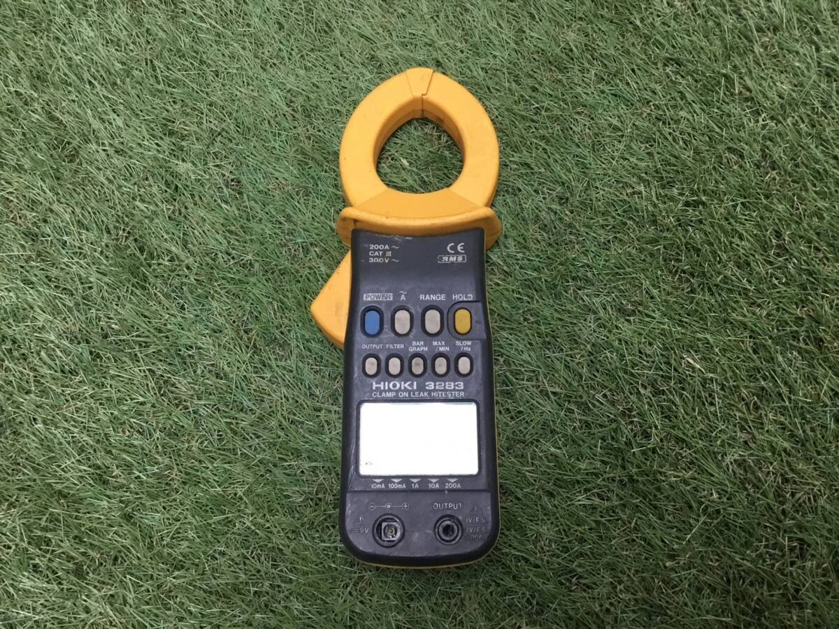 中古品】HIOKI (日置電機) クランプオンリークハイテスタ 3283 中古品】HIOKI (日置電機) クランプオンリークハイテスタ 3283