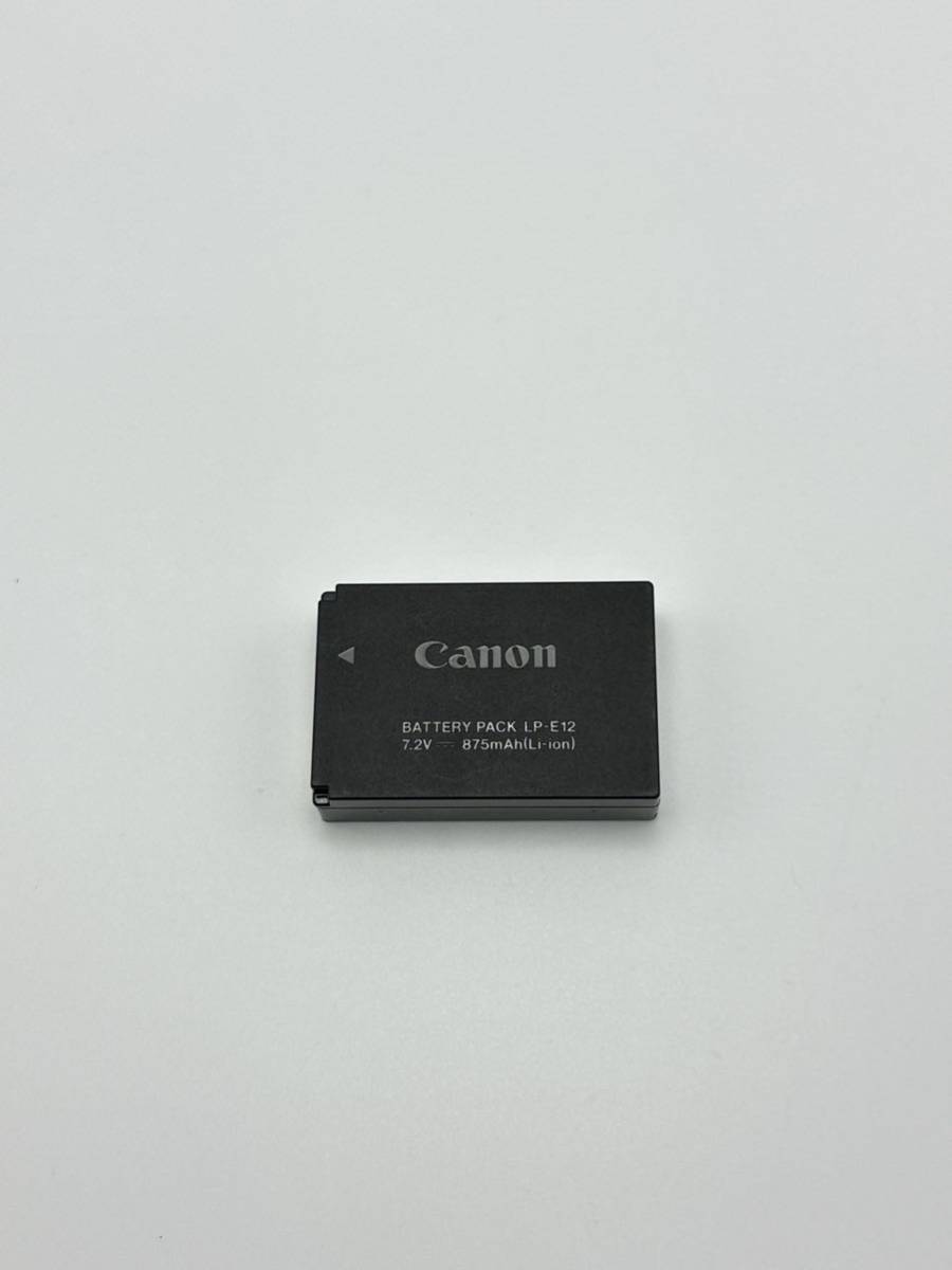 Canon キヤノン バッテリーパックLPーE12の画像1
