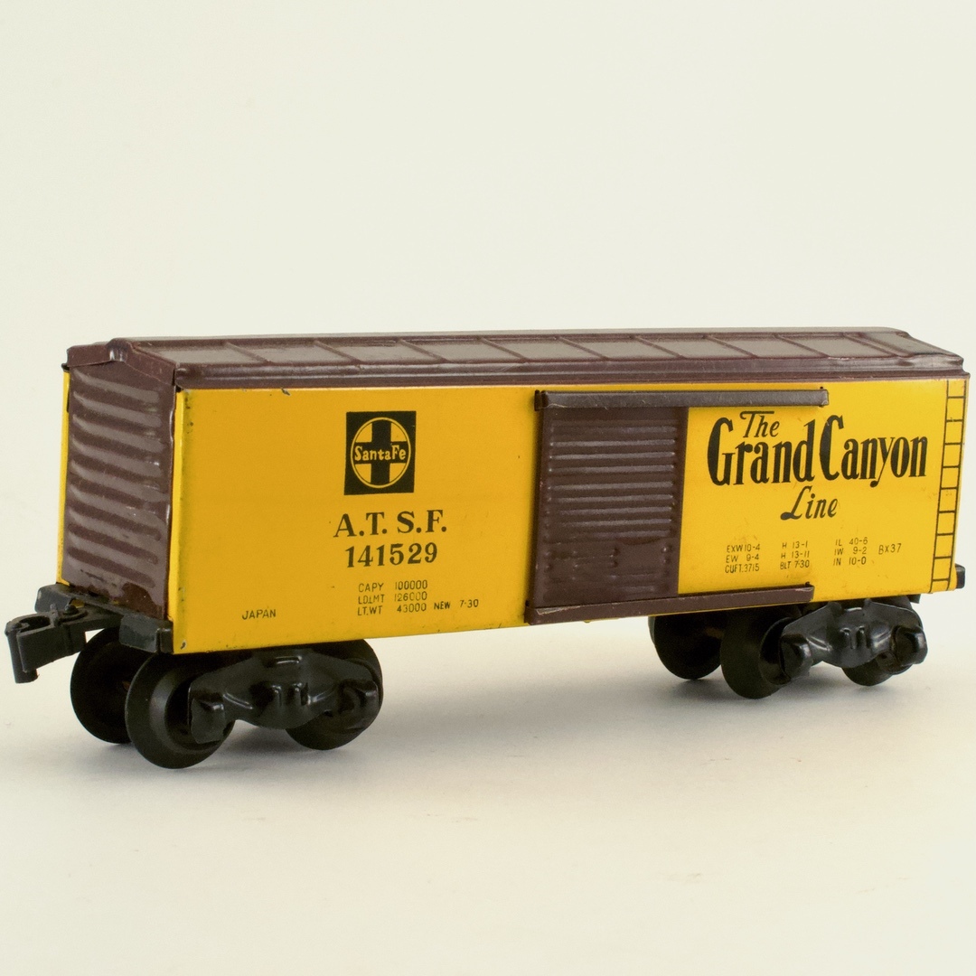 ブリキ 貨物車 The Grand Canyon Line Santa fe_画像8
