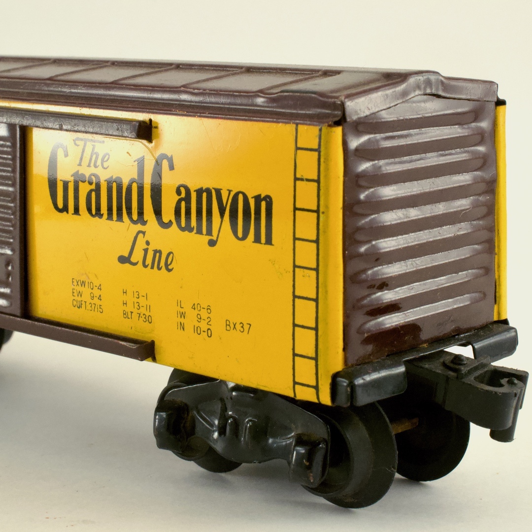  жестяная пластина груз машина The Grand Canyon Line Santa fe