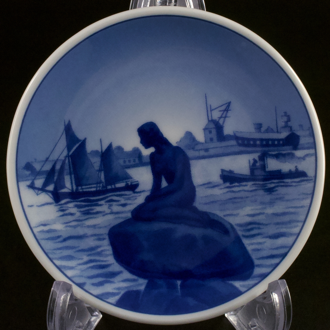 デンマーク ロイヤルコペンハーゲン（Royal Copenhagen） 飾り皿 Little Mermaid 1 002 702_画像2