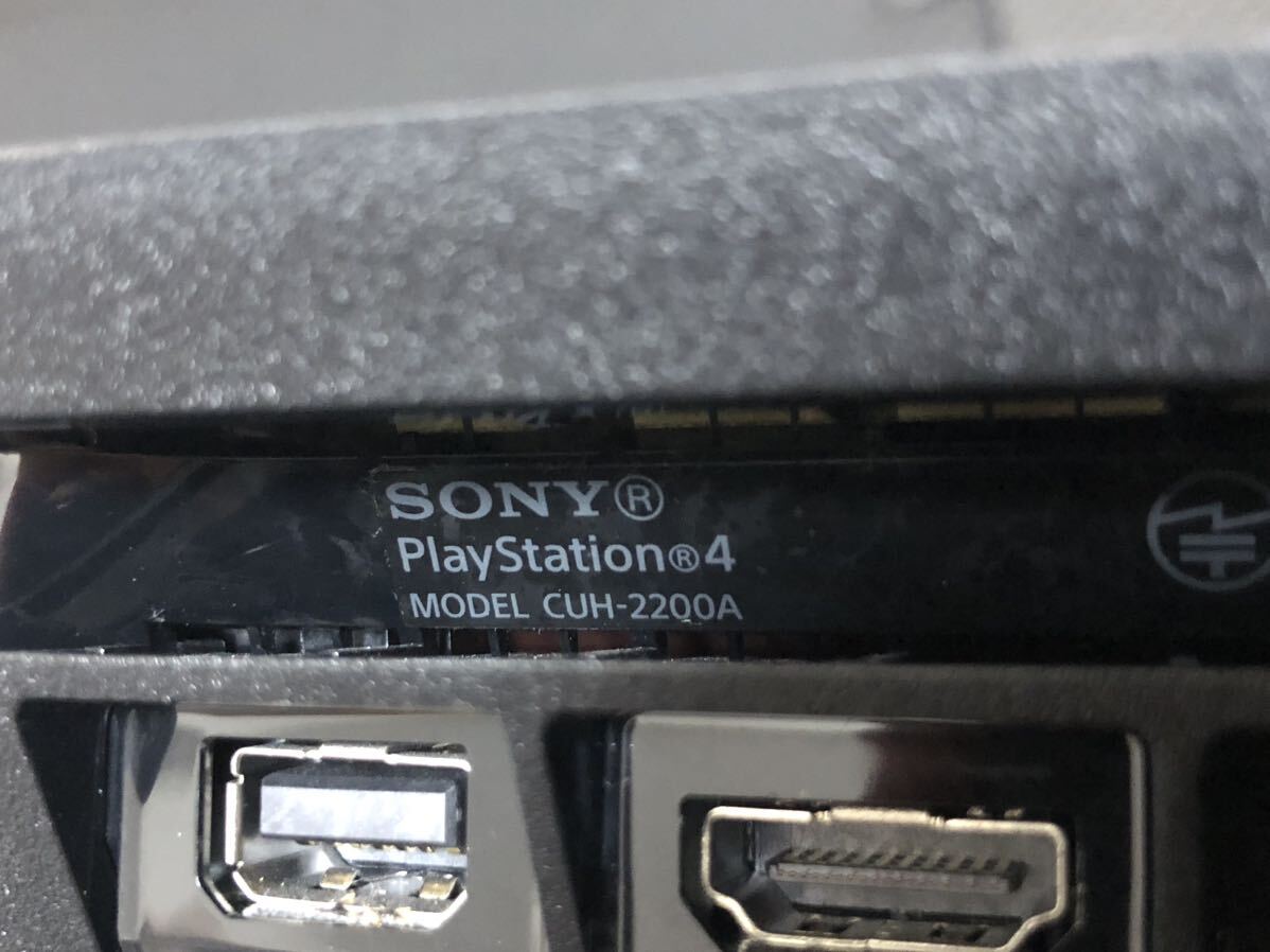 SONY PS4 PlayStation4 CUH-2200A 500GB 動作確認済み　②_画像4