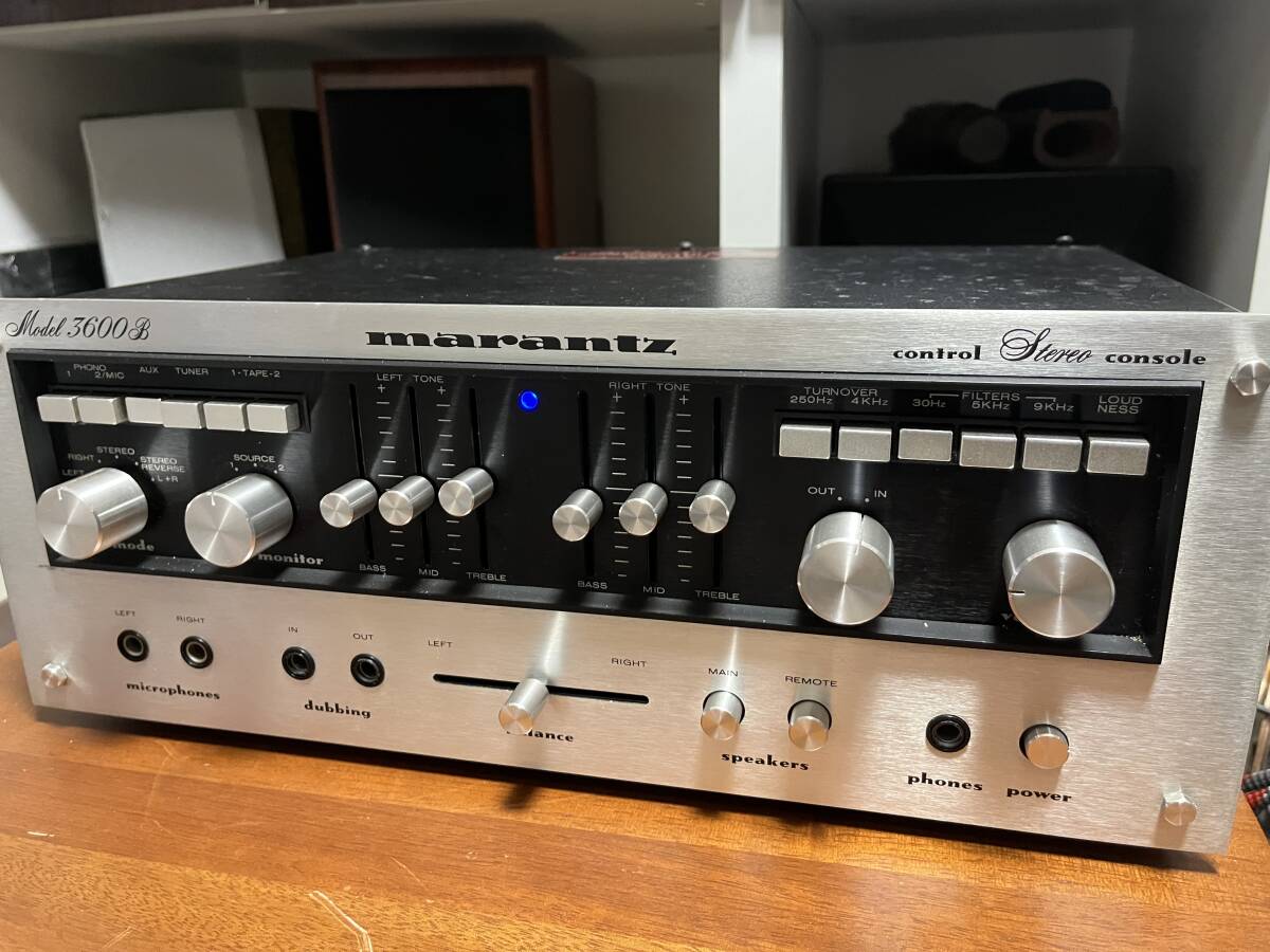 ** именная техника средний. именная техника Marantz Model3600B ⑤ контроль усилитель ремонтировано рабочее состояние подтверждено хорошая вещь? used **