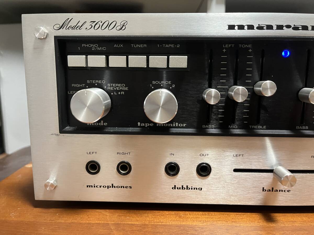 ** именная техника средний. именная техника Marantz Model3600B ⑤ контроль усилитель ремонтировано рабочее состояние подтверждено хорошая вещь? used **