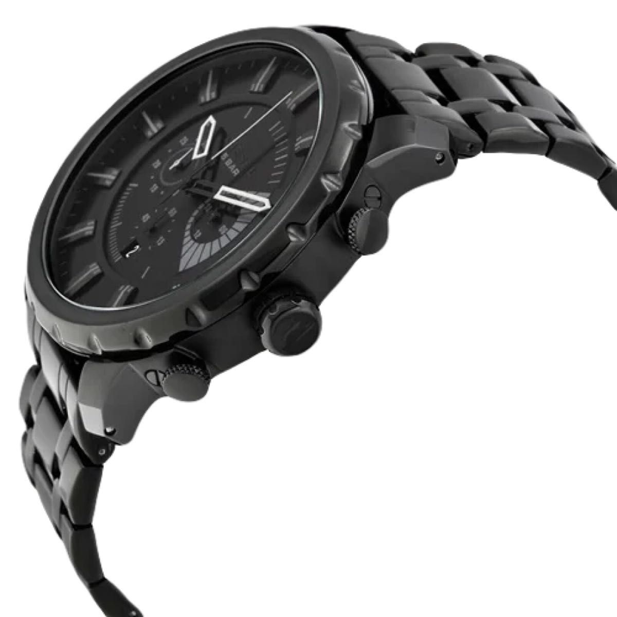 【DIESEL/ディーゼル】腕時計 アナログ ステンレス ブラック 人気