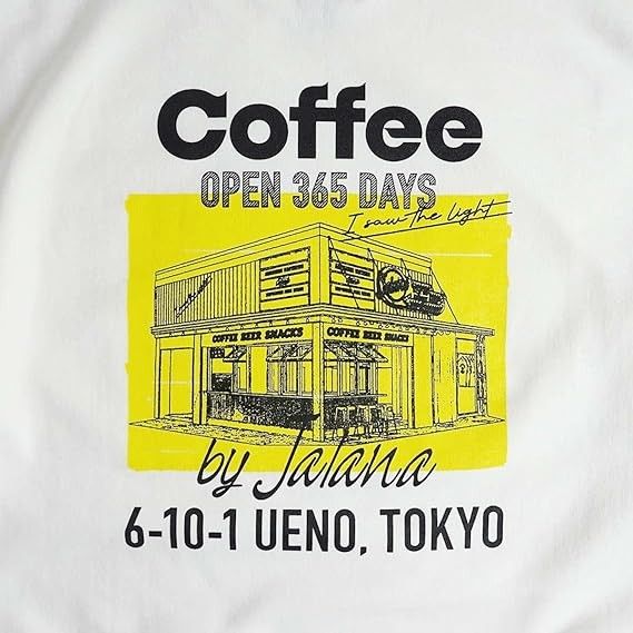 ウエノレジャークラブ] UENO LEISURE CLUB Coffee by クルーネック スウェット ホワイト 2XL