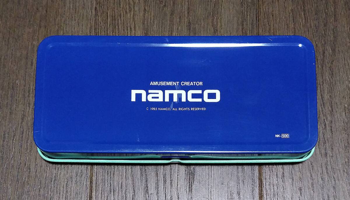  can pen case -zebi light / writing brush box, pencil, eraser, stationery, Showa Retro, Famicom, arcade game, Namco, namco