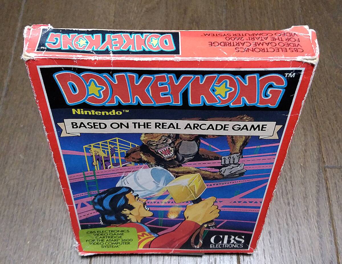 Atari 2600 - Donkey Kong (ドンキーコング) / VCS, CBS Electronics, アタリ, 任天堂の画像3