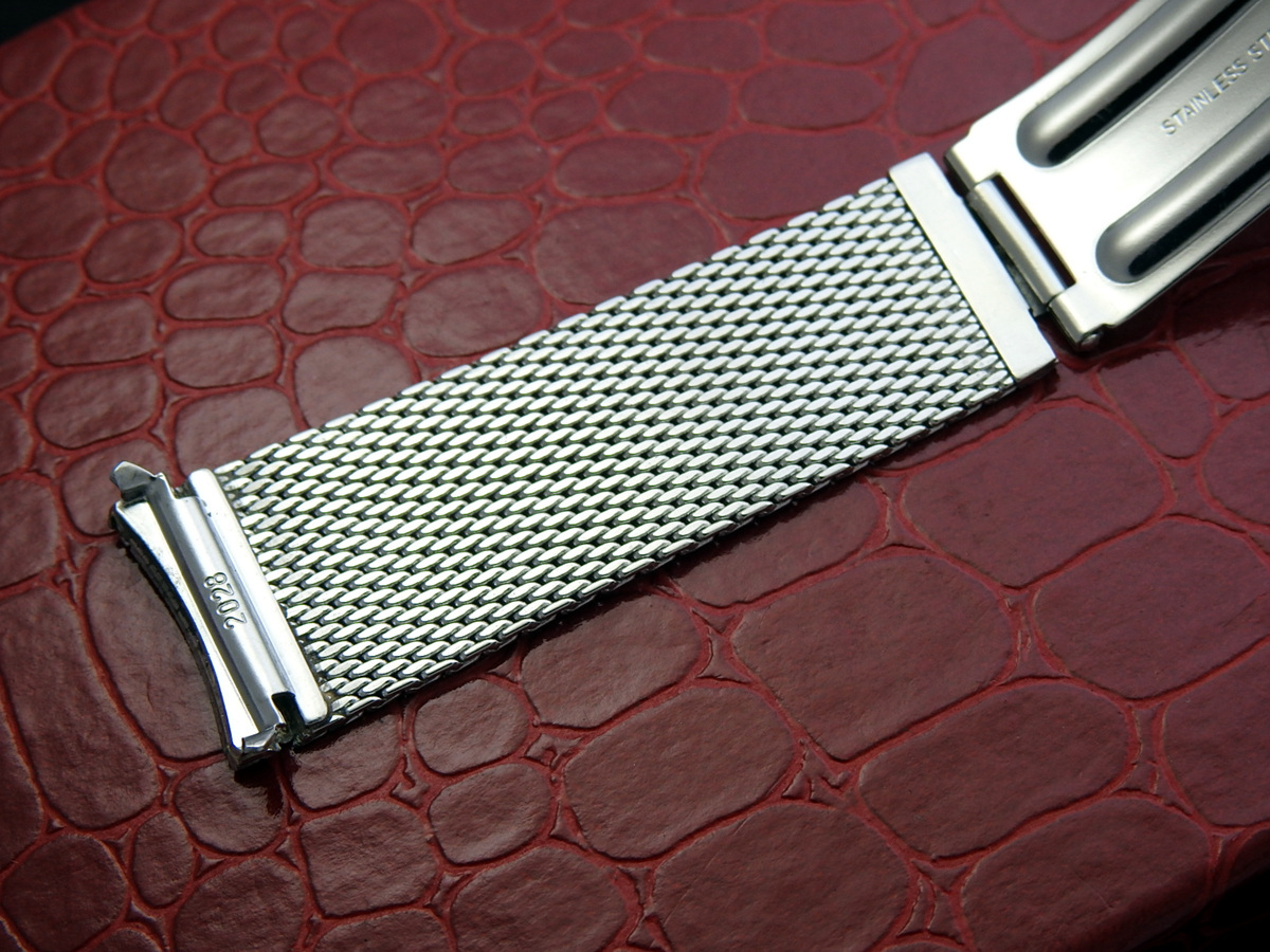 OMEGA オメガ Steel スチール Bracelet ブレスレット 幅18mm (美品)の画像7