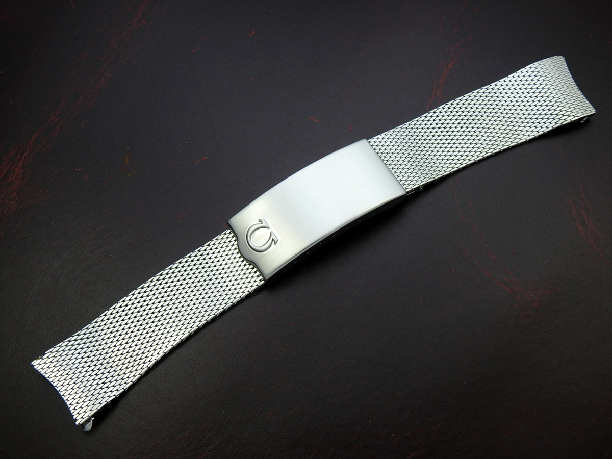 OMEGA オメガ Steel スチール Bracelet ブレスレット 幅18mm (美品)の画像2
