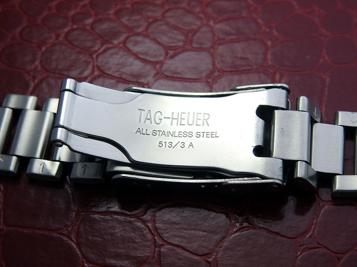 TAG HEUER タグホイヤー 4000シリーズ Steel スチール ブレスレット (外観美品)の画像8