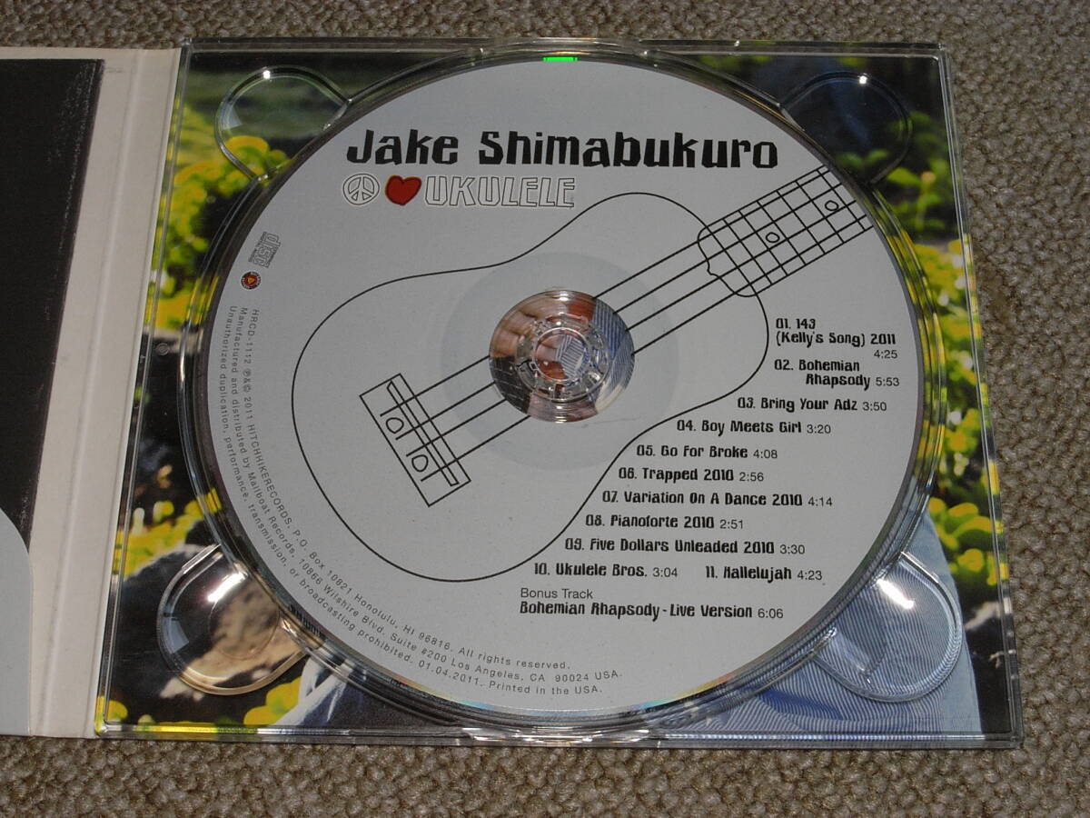 Jake Shimabukuro / PEACE LOVE UKULELE_画像2